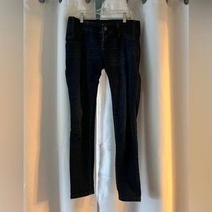 Ingrid & Isabel Maternity Dark Wash Side Panel Slim Fit Jeans 2